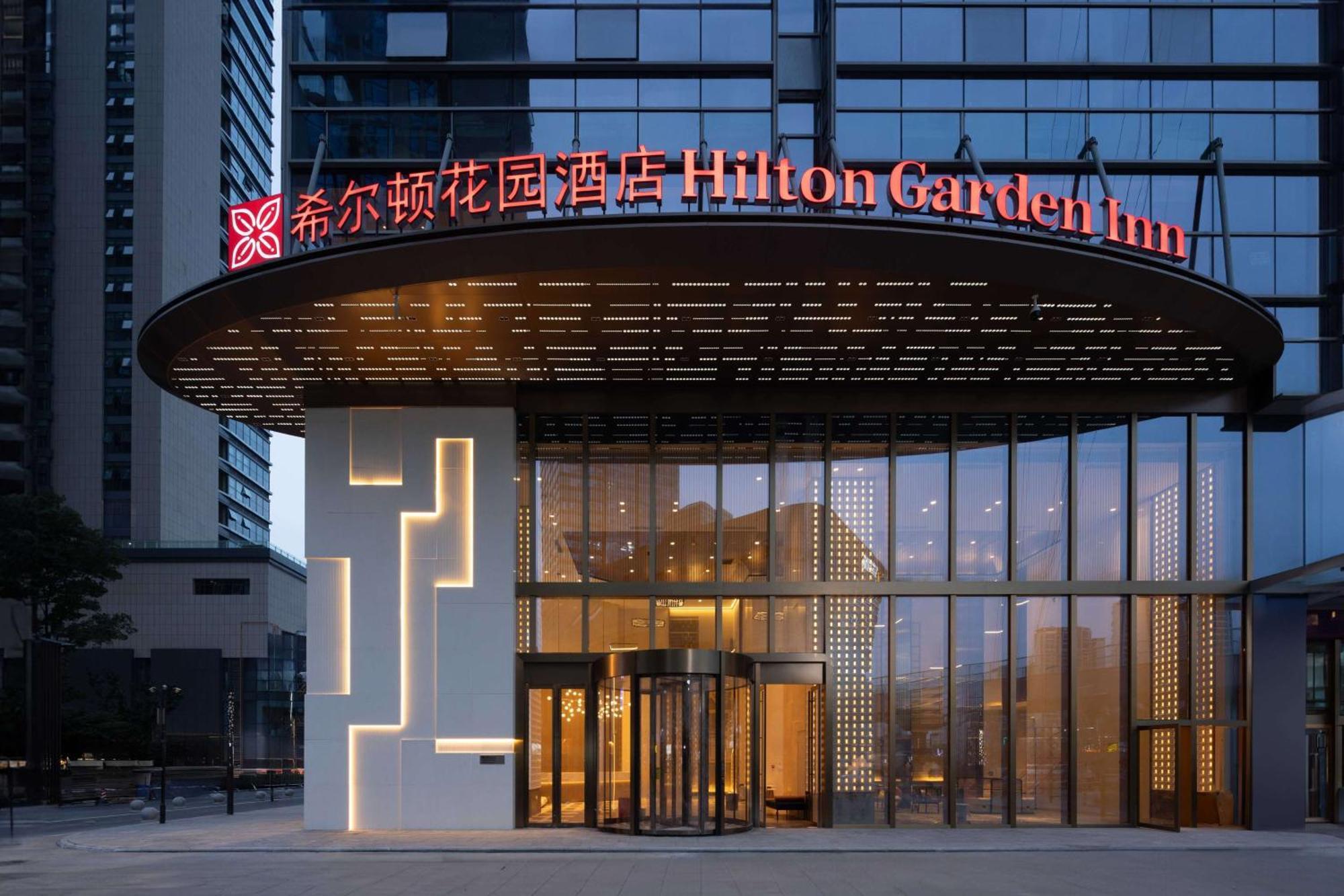 Hilton Garden Inn Chengdu Chenghua Exterior foto